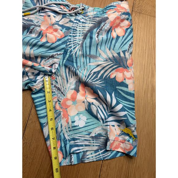 NWT Tommy Bahama Baja Jungle Royale Men's Mesh Swim Trunks with Pockets SMALL - Picture 8 of 8